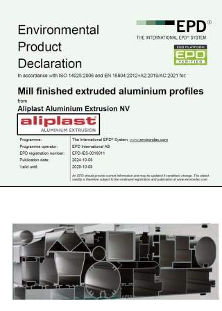 EDP Environmental Product Declaration